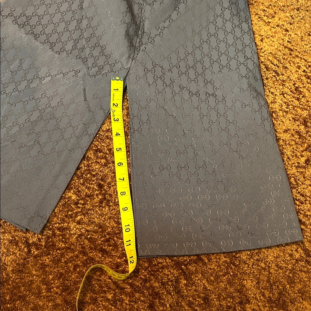 Sharagano Women's Gray Geometric Midi Skirt - Picture 7 of 8